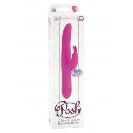 Вібратор Calexotics Posh Bounding Bunny, рожевий - 2