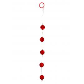 Вагінальні кульки CLEAR ANAL BEADS LARGE - 1