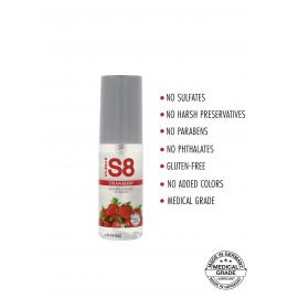 Лубрикант с ароматом клубники S8 Flavored Lube 50ml - 2