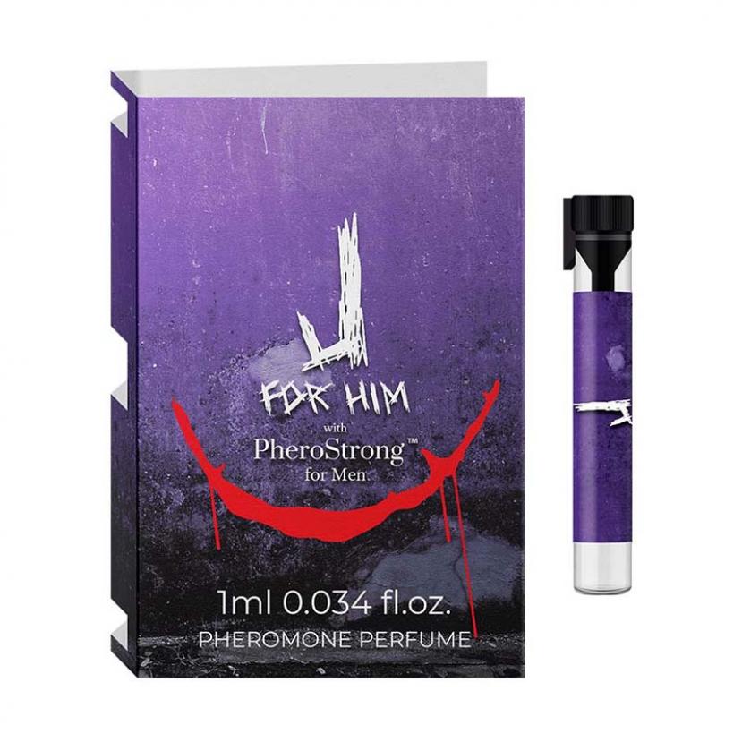 Парфуми TESTER J for Him PheroStrong for Men 1ml