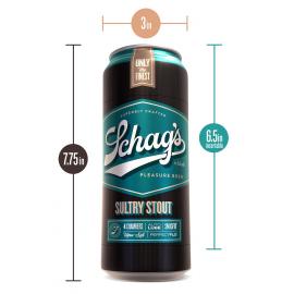 Мастурбатор Schag's Sultry Stout, прозрачный - 3