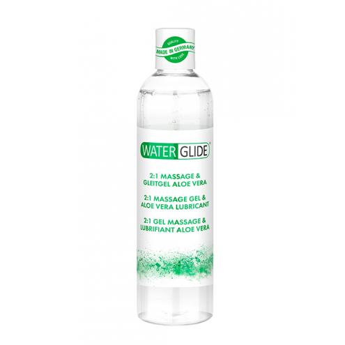 Массажный гель и лубрикант на водной основе Waterglide Massage & Lubricant Aloe Vera