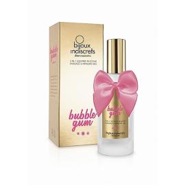 Ароматний силіконовий масажний та інтим гель 2 in1 Scented Silicone Massage Intimate Gel Bubblegum - 1