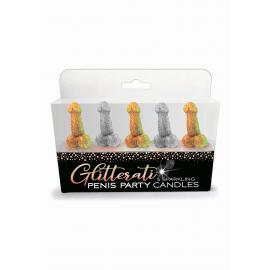 Свечи Glitterati Penis