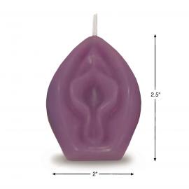 Свічка Eden’s Candle - Vanilla Scented Vagina - Eggplant - 2
