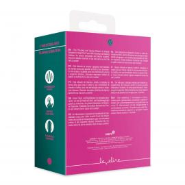 Вибратор для точки G Loveline Thrusting and Tapping Vibrator - Powerful Pink - 7