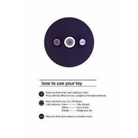 Вібростимулятор Shiatsu Bendable Massager Wand - Purple - 3