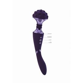 Вібростимулятор Shiatsu Bendable Massager Wand - Purple - 5