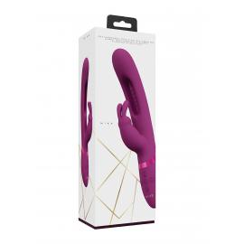 Вібратор Mika Triple Rabbit with G-Spot Flapping - Pink - 3