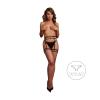 Гартеры Double Strap Garter Belt with Adjustable Sliders