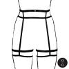 Гартеры Double Strap Garter Belt with Adjustable Sliders