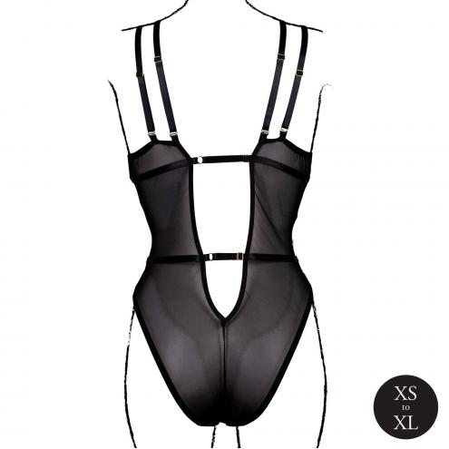 Еротичний боді Bodysuit with Adjustable Sliders