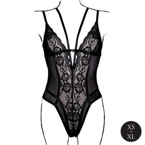 Еротичний боді Bodysuit with Adjustable Sliders