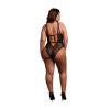 Еротичний боді Bodysuit with Adjustable Sliders Plus Size