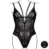 Еротичний боді Bodysuit with Adjustable Sliders Plus Size