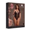 Еротичний боді Bodysuit with Adjustable Sliders Plus Size