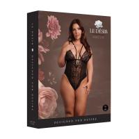Еротичний боді Bodysuit with Adjustable Sliders Plus Size