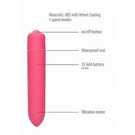 Вібропуля 1 Speed Bullet - Pink - 2