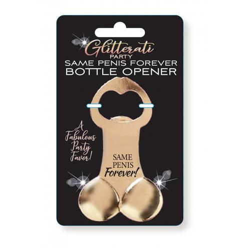 Открывалка для бутылок Glitterati Penis Bottle Opener
