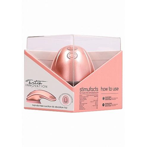 Вібратор Twitch Hands - Free Suction & Vibration Toy - Rose