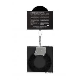 Наручники Beginners Handcuffs Furry - Black - 8
