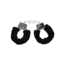 Наручники Beginners Handcuffs Furry - Black - 5