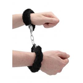 Наручники Beginners Handcuffs Furry - Black - 3