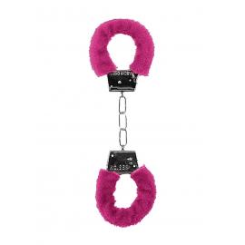 Наручники Beginners Handcuffs Furry - Pink - 1