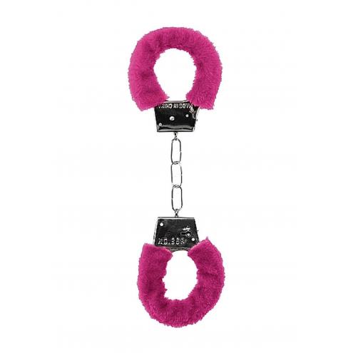 Наручники Beginners Handcuffs Furry - Pink