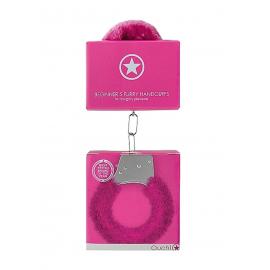 Наручники Beginners Handcuffs Furry - Pink - 5