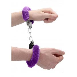 Наручники Beginners Handcuffs Furry - Purple - 6
