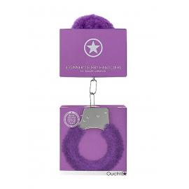 Наручники Beginners Handcuffs Furry - Purple - 7
