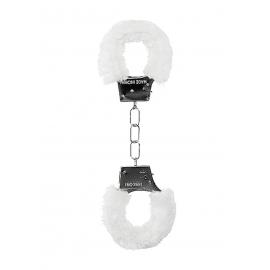 Наручники Beginners Handcuffs Furry - White - 7