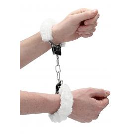 Наручники Beginners Handcuffs Furry - White - 5