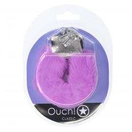 Наручники Classic Fluffy Handcuffs Purple - 3