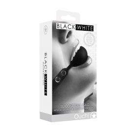 Кляп Silicone Ball Gag - з Adjustable Bonded Leather Straps - 2
