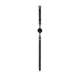 Кляп Silicone Ball Gag - з Adjustable Bonded Leather Straps - 3