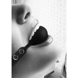 Кляп Silicone Ball Gag - з Adjustable Bonded Leather Straps - 7