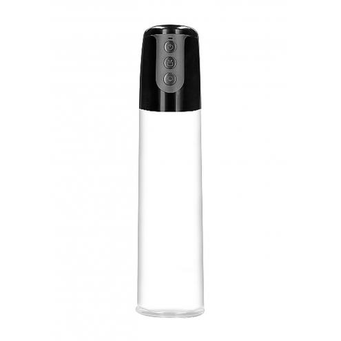 Вакуумная помпа Automatic Cyber Pump with Masturbation Sleeve - Transparent