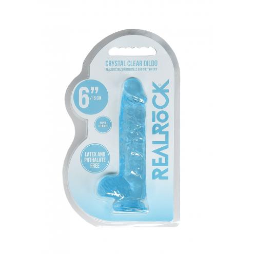 Фаллоимитатор Realistic Dildo with Balls - 6/15 см