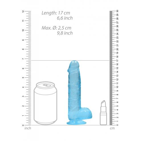 Фаллоимитатор Realistic Dildo with Balls - 6/15 см