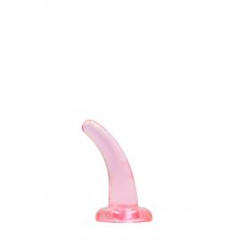 Фалоімітатор Realrock Crystal Clear Dildo 5, рожевий - 5