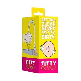 Мило у формі грудей Titty Soap, тілесне - 6