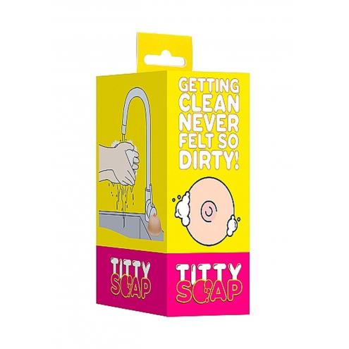 Мыло в форме груди Titty Soap, телесное