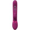 Вибратор Mika Triple Rabbit with G-Spot Flapping - Pink