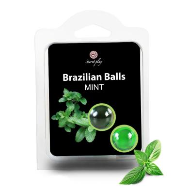 Набір кульок лубрикантів BRAZILIAN BALLS MINT