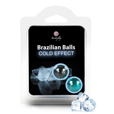 Набор шариков лубрикантов BRAZILIAN BALLS COLD EFFECT