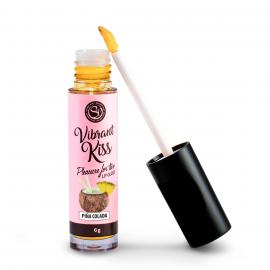 Рідкий вібратор LIP GLOSS VIBRANT KISS PINA COLADA - 2