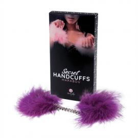 Наручники Secret Marabou Фіолетові - 1