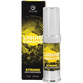 Гель-вибратор унисекс STRONG STIMULATOR LIQUID VIBRATOR 15 мл  - 1
